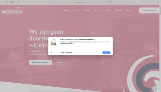 SSL certificate