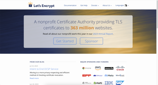 Lets encrypt